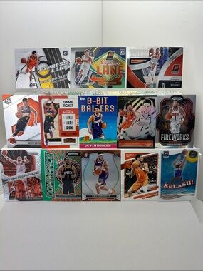 Devin Booker Suns lot of 13 w/ "Express Lane" Optic cards
